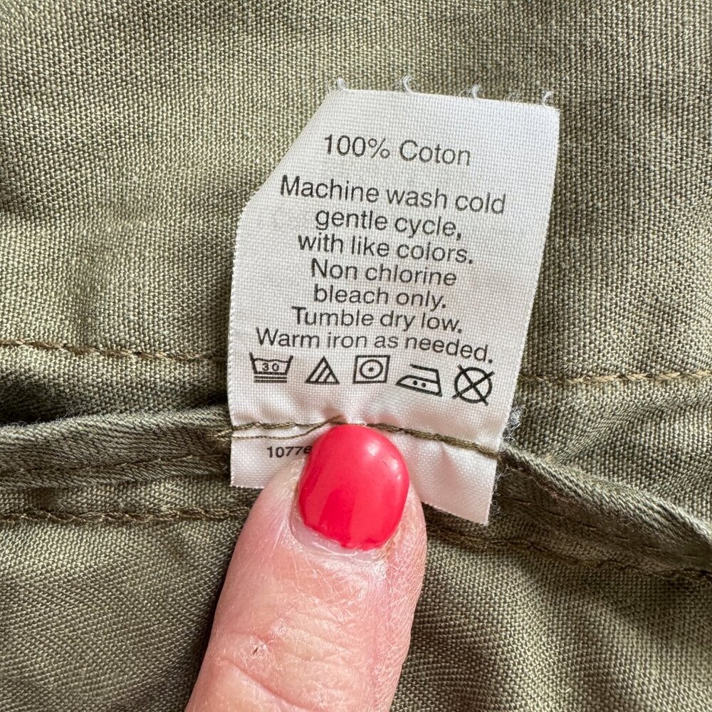 🎉😀CLEARANCE SALE!!😀🎉J. CREW Military Style Utility Cargo Vest - Picture 7 of 9
